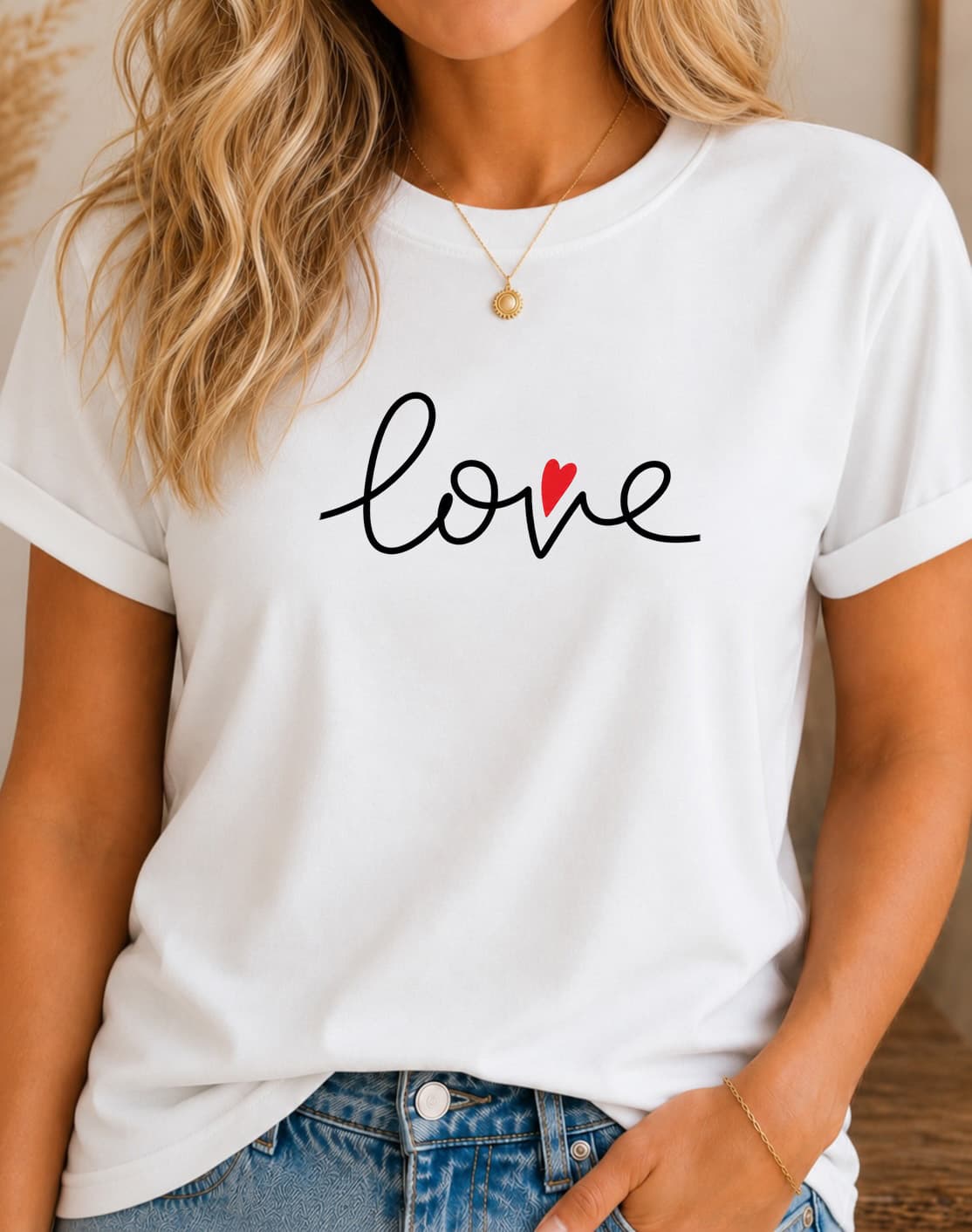 Love women's slogan t-shirt by ObjectHours