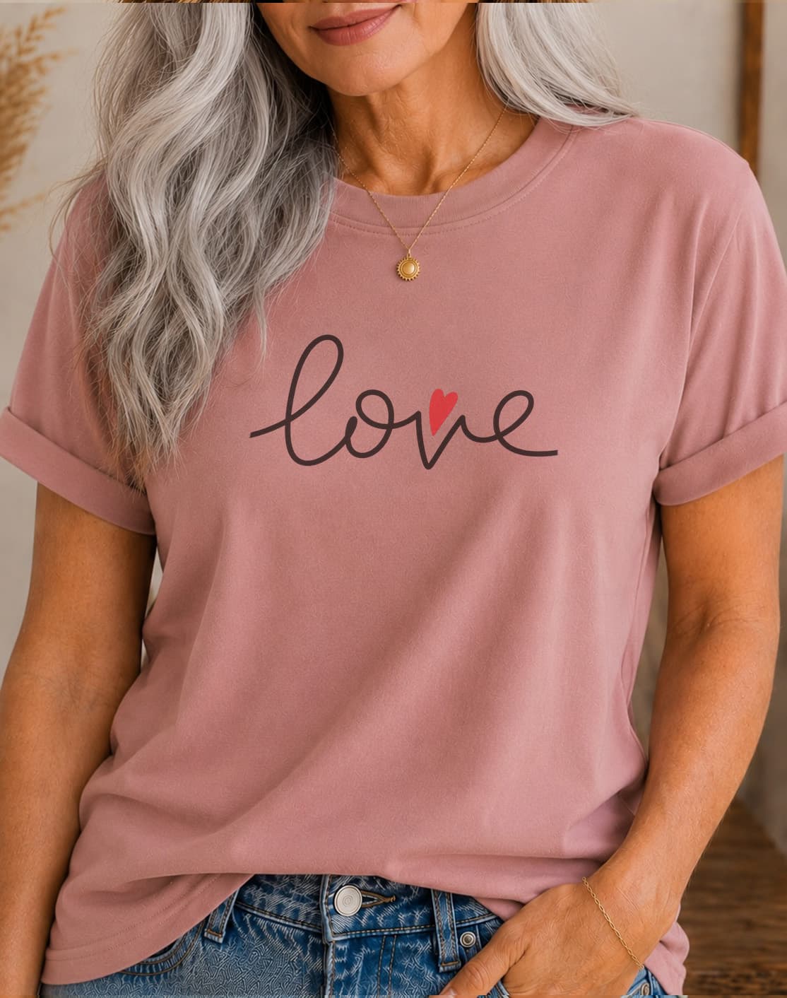 Love women's slogan t-shirt by ObjectHours