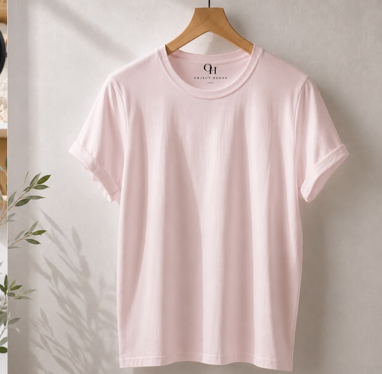 Blush Hour™ women's slogan t-shirt by ObjectHours
