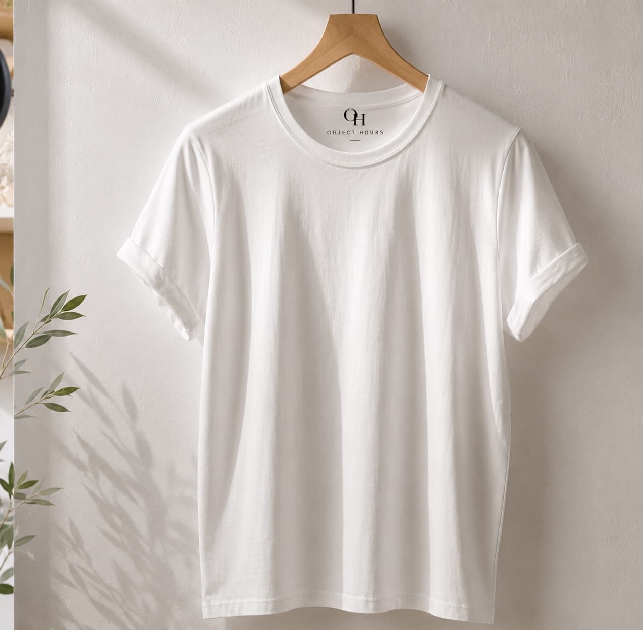 Cloud White™ women's slogan t-shirt by ObjectHours