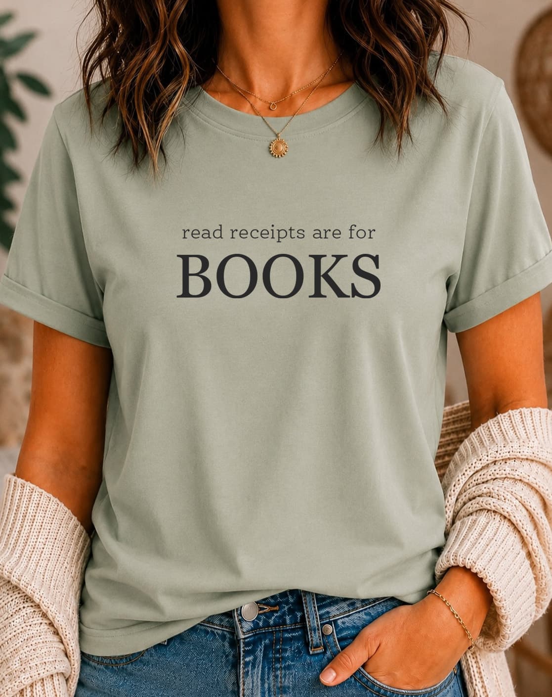 Read Receipts Are For Books women's slogan t-shirt by ObjectHours